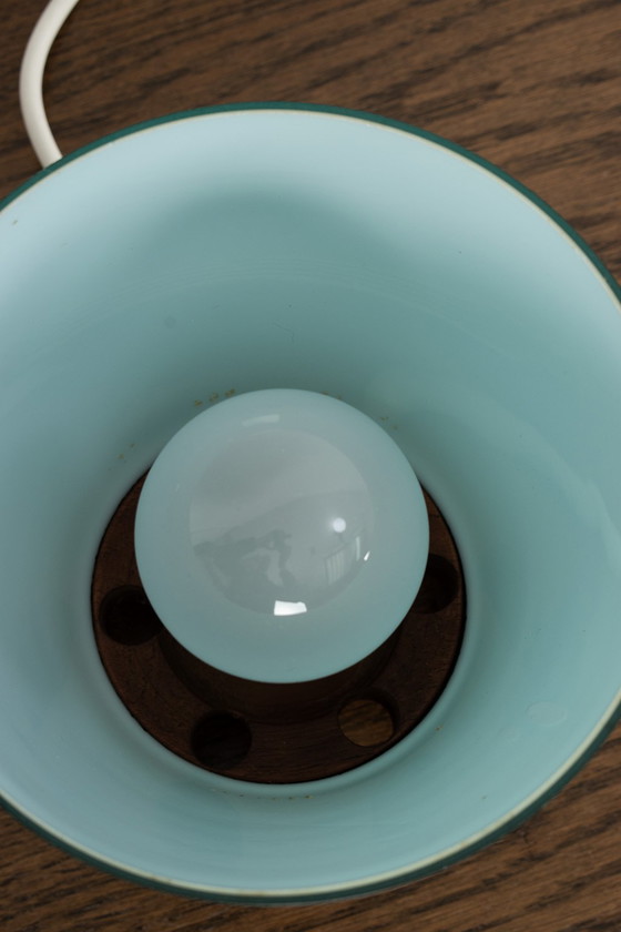 Image 1 of Teak table lamp