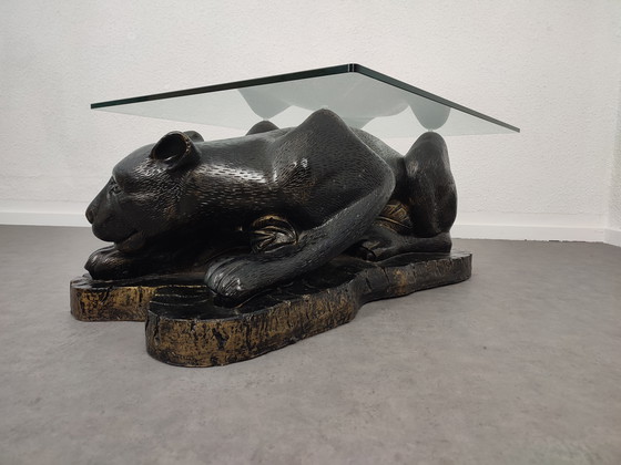 Image 1 of Tavolino da caffè vintage degli anni '80, USA.