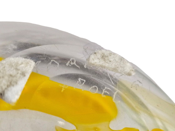 Image 1 of Leerdam Glas - Marinke van Zandwijk en Roel Oliver - "Vissekom" - 2000