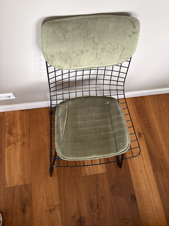 HK living Dining chair steel 2 pieces – HKliving, Metal, Velvet (photo 2 of 5)