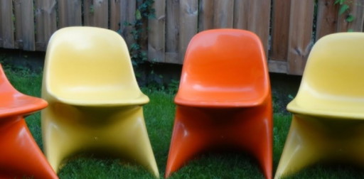 Chaises enfant Casalino vintage allemandes, conçues par Alexander Begge pour Casala vers 1970 – kuipstoelen (photo 2 of 6)
