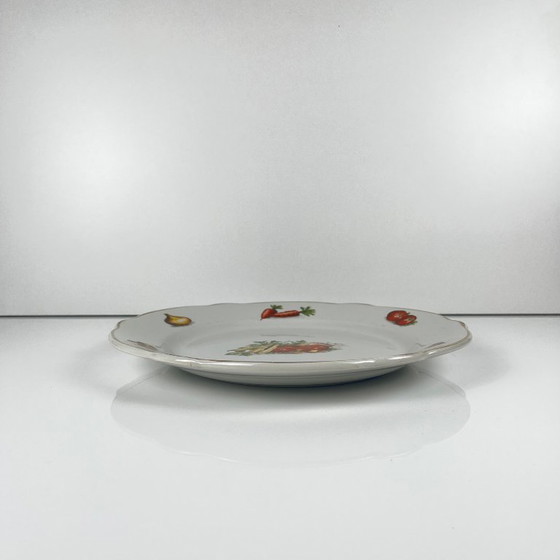 Image 1 of KG Lunéville Round Platter "Le Potager", 1950/70