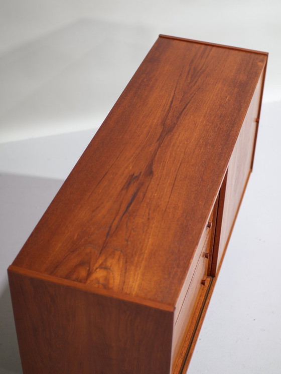 Image 1 of Sideboard with drawers teak Danish vintage