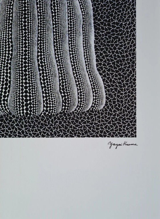 Image 1 of Nach Yayoi Kusama, Kürbis, Lithografie, 1990er Jahre