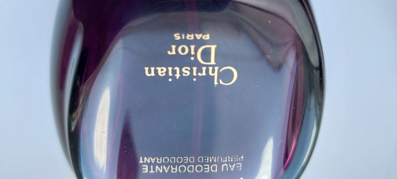 Image 1 of Flacone vuoto vintage di Christian Dior Poison da 100 ml (giugno 1988) - Eau Deodorante, codice lotto 8T286