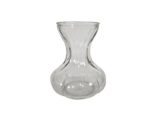 Leerdam Glass - Andries Copier - Vase Jacinthe/Ail - Verre Pressé - Modèle 583 - Années 50
