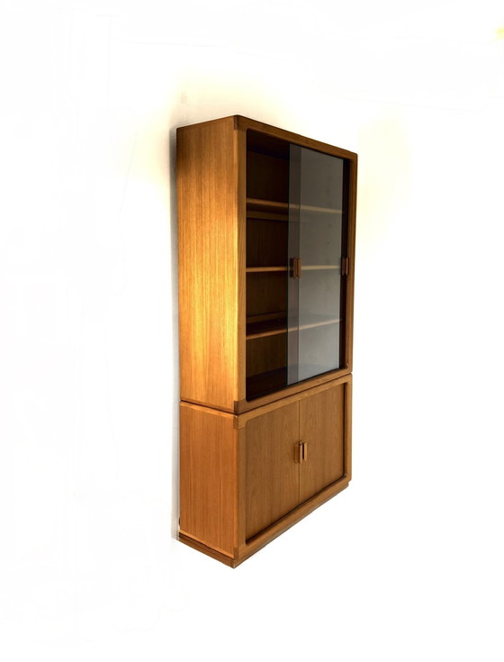 Image 1 of Vintage XL Danish display cabinet, Silkeborg Møbelfabrik '70
