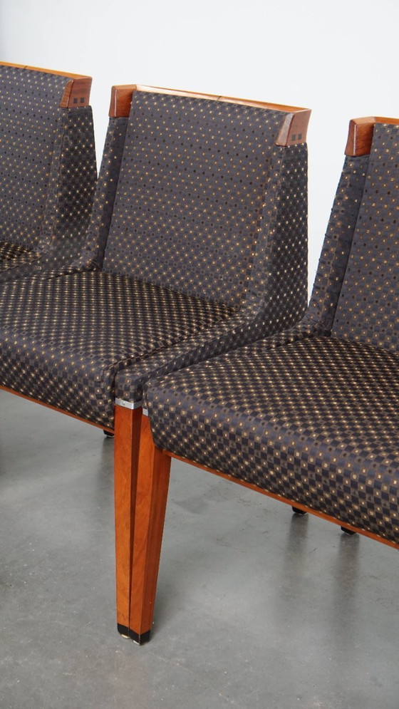 Image 1 of Art Deco Set Consisting of a Dining Table and 4 Dining Chairs by Schuitema from the Decoforma Series