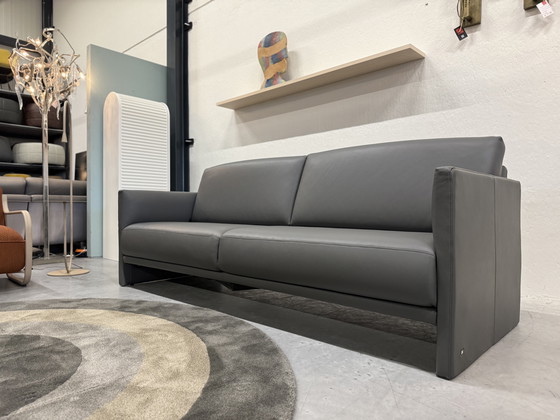 Image 1 of Rolf Benz Canapé Cara 220 Cuir gris Réglable