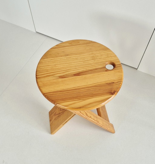 Design klapstoel, grenenhout, circa 1980