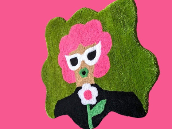 Image 1 of Alfombra de arte pop