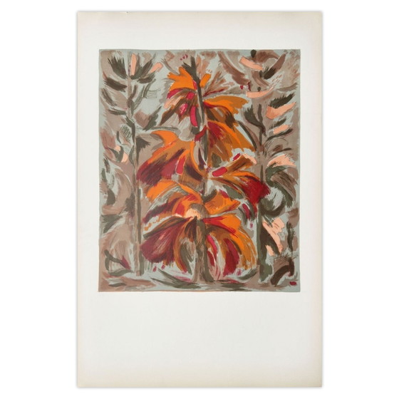 Image 1 of Adam SAULNIER Végétation-lithografie 1962