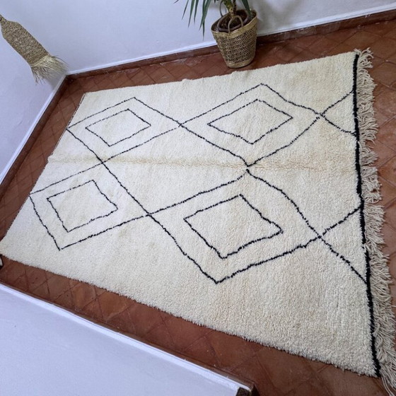 Image 1 of Moroccan rug in natural wool 200cmx300cm