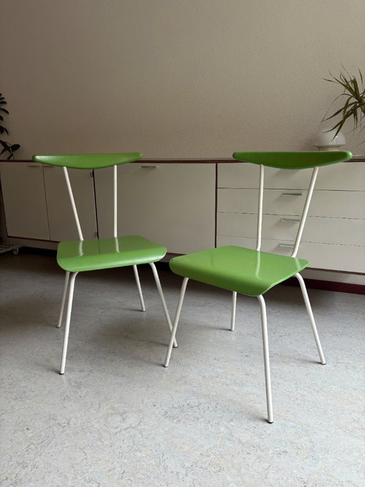 2x Sedie Dress Boy Wim Rietveld Per Auping