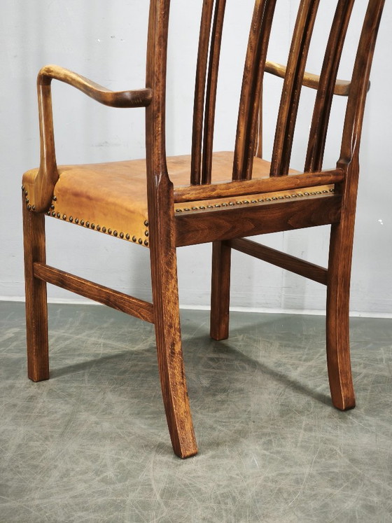 Image 1 of Fauteuil Ole Wanscher modèle 1675 pour Fritz Hansen, Danemark 1942