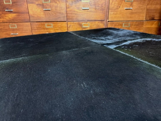 Image 1 of CASA MIANO ITALIA sgabello XXL pelliccia nera