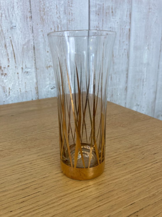 Image 1 of Juego de 6 vasos con jarra a juego.