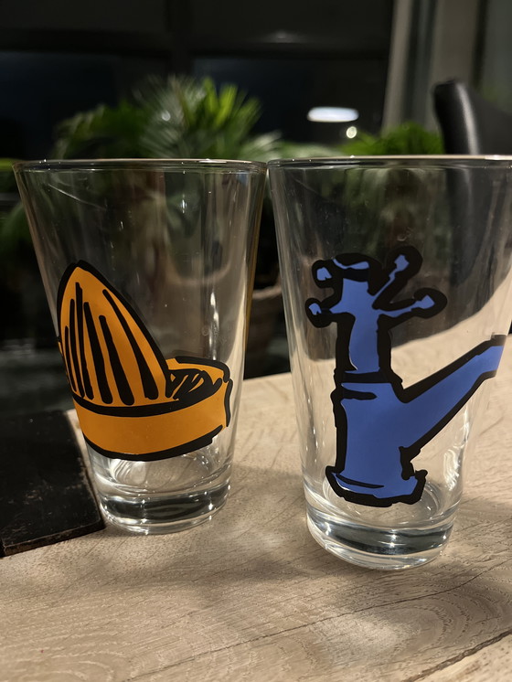 Image 1 of 3 verres à boire Art Cerve Italie