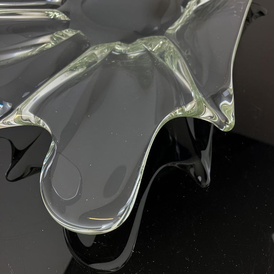 Image 1 of Bol en verre, fait à la main, années 1970