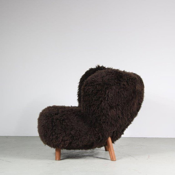 Image 1 of 2020s Edition of 1930s "Little Petra" chair by Viggo Boesen for &Tradition, Denmark