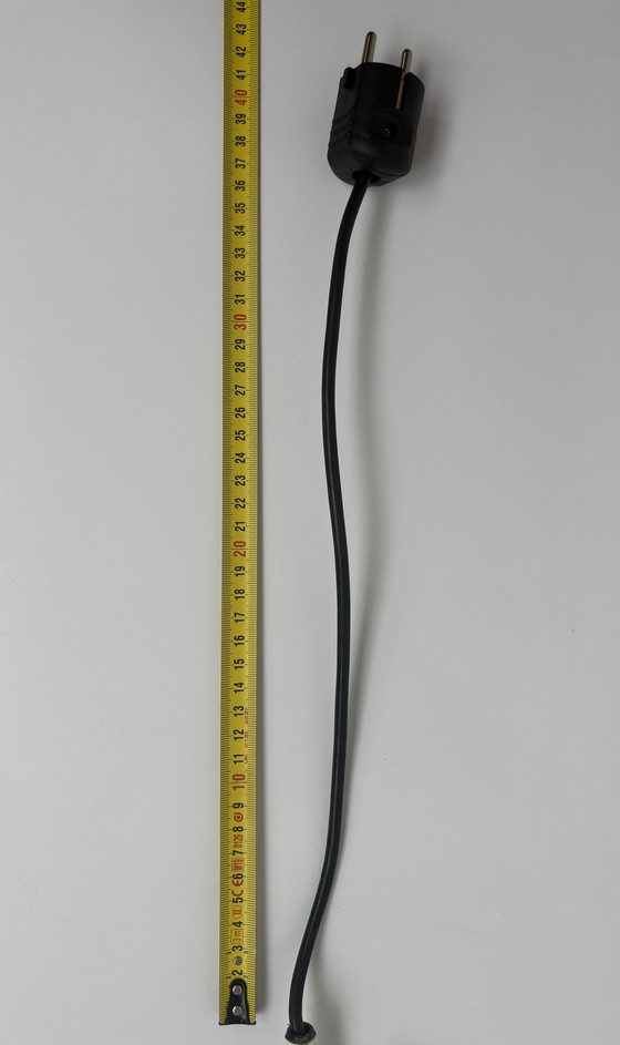 Image 1 of Lampada da parete vintage di design bianco Vetro metallico Vetro lattiginoso