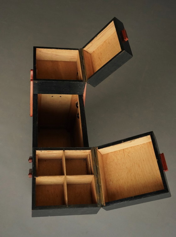 Image 1 of Nähkästchen im Art-déco-Stil der 1930er Jahre