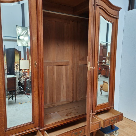 Image 1 of Vintage Antique wardrobe closet detachable wardrobe