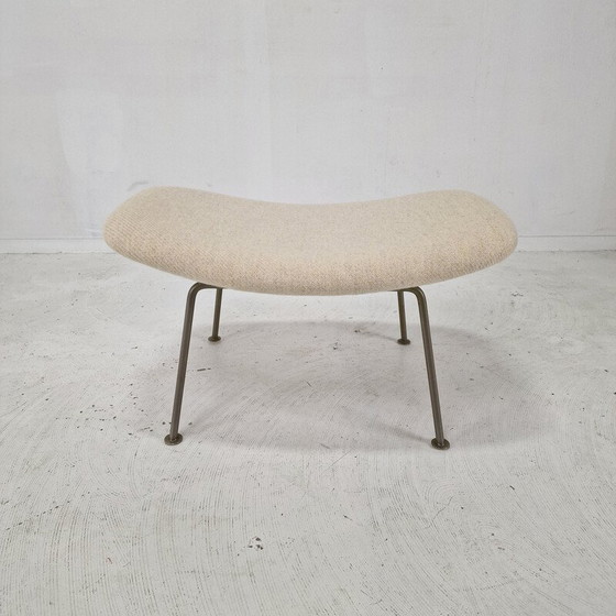 Image 1 of Vintage Oyster fauteuil met voetenbankje van Pierre Paulin voor Artifort, jaren 1960