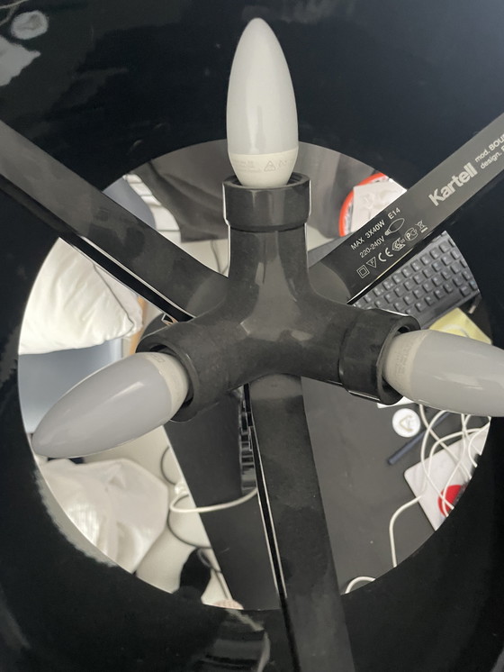 Image 1 of Kartell Bourgue schwarze Tischlampe