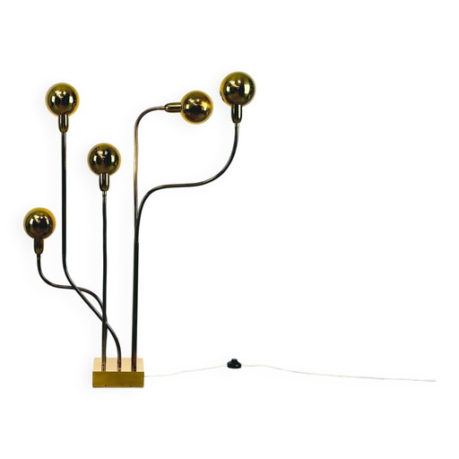 Hydra Vloerlamp van Pierre Folie voor Jacques Charpentier, Frankrijk, jaren 70