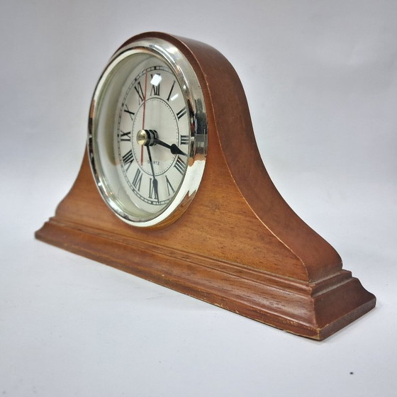 Image 1 of Vintage houten schouwklok