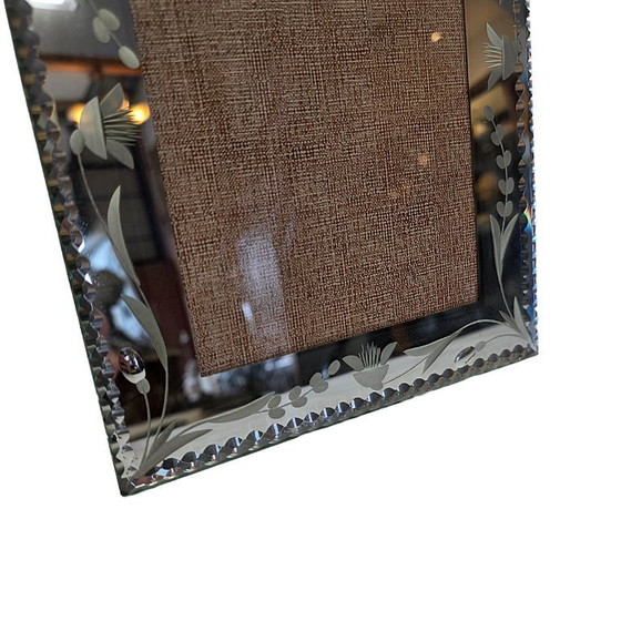 Image 1 of French Venetian-style standing photo frame, mid-20th century