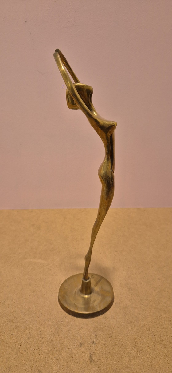 Image 1 of Vintage brass ballerinas