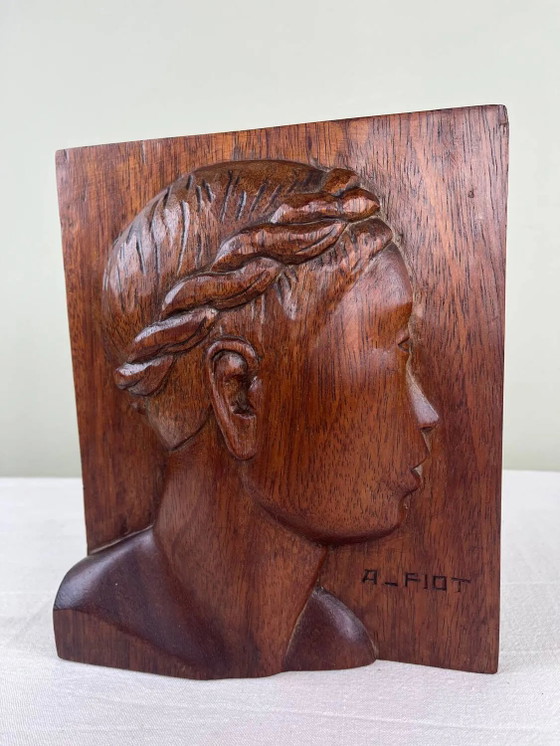 Scultura da parete – Sculture, Wood, Vintage (photo 6 of 7)