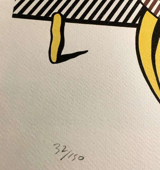 Roy Lichtenstein (1923-1997) - Blonde, 1978 – Lithographies et sérigraphies, Paper (photo 3 of 5)