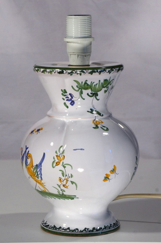 Base per lampada in terracotta realizzata a mano da Moustiers, Francia, 13x18 cm – Lampade da tavolo, Ceramic (photo 4 of 8)