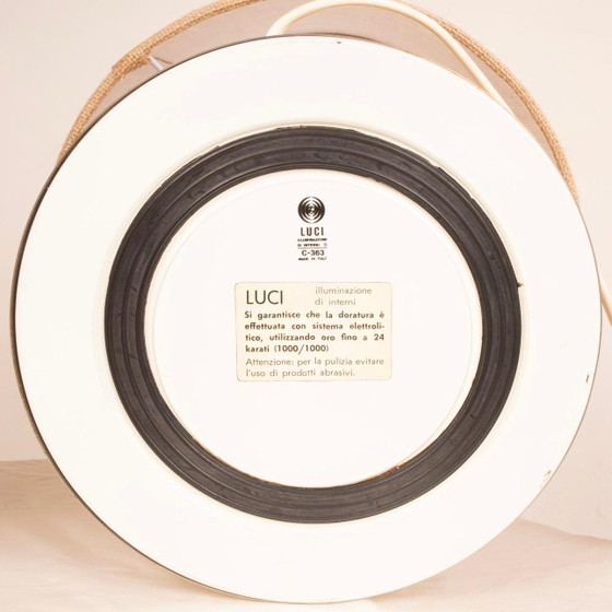 Lampade da tavolo dorate di Luci Italia, 1970 – Vintage (photo 12 of 17)