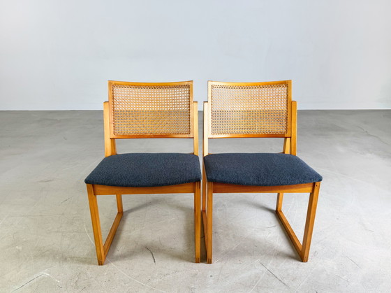 Image 1 of Original set of 2 Kai Lyngfeldt Larsen chair midcentury Søborg 526