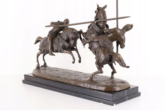 Image 1 of Statua in bronzo della morte del Duca di Clarence