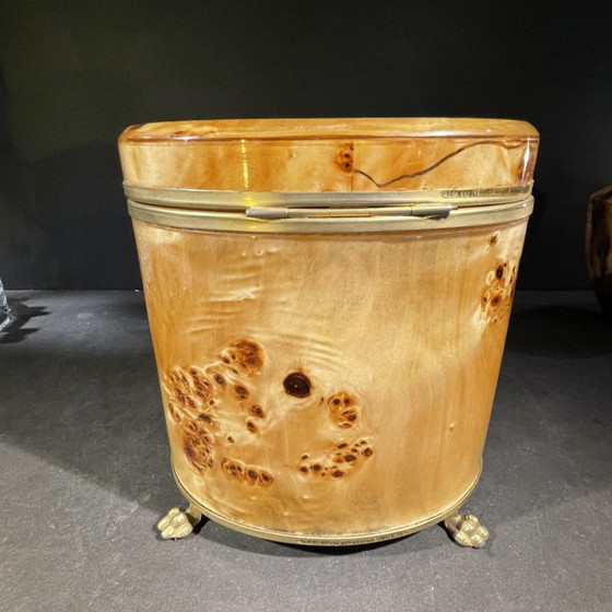 Set da fumo italiano in radica di noce, anni '70 – Oggetti decorativi, Brass, Hollywood Regency (photo 12 of 15)