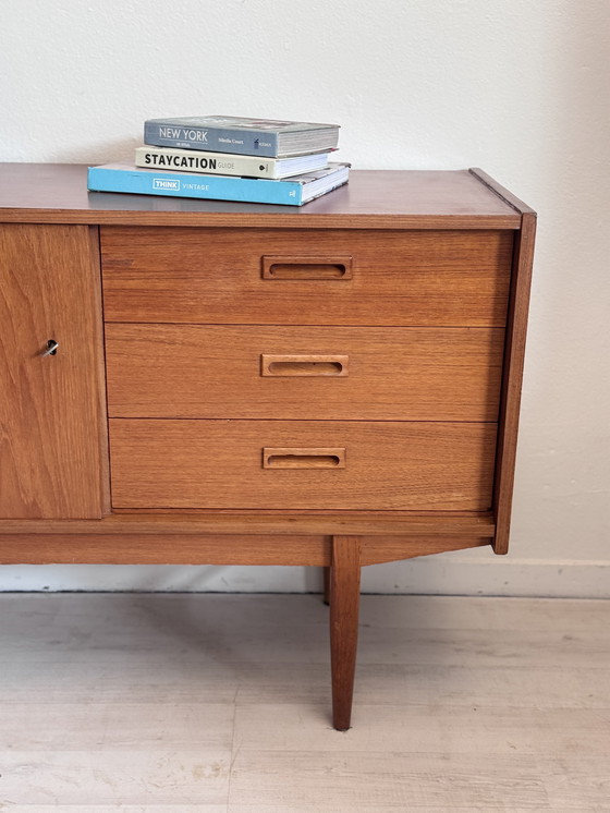 Image 1 of Buffet vintage en teck des années 1960, Fristho