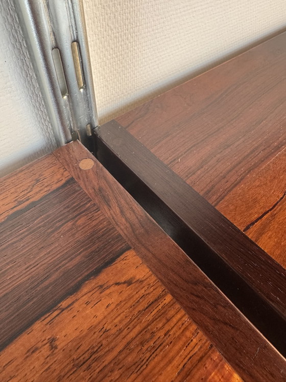 Image 1 of Kai Kristiansen palissander wandsysteem van Feldballes Møbelfabrik – Deense modulaire elegantie