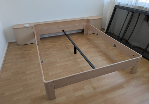 Lit Auping Auronde à réglage électrique 180 x 210 cm avec tête de lit