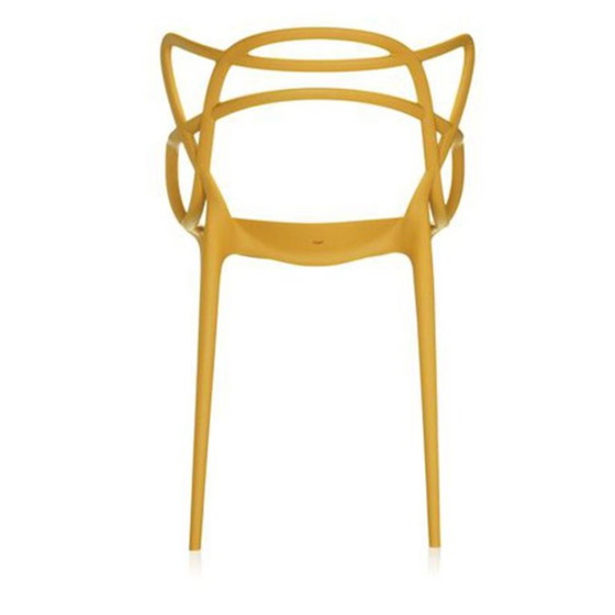 Kartell Masters Chair Mustard Yellow – Dining chairs, Plastic (photo 2 of 5)