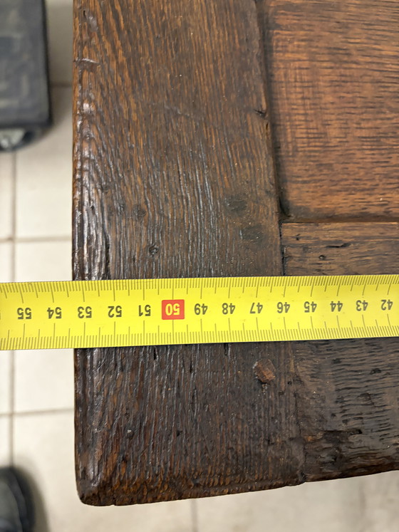 Image 1 of 18th-century Dutch blanket chest with key and antique lock