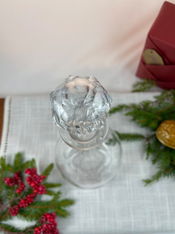 Image 1 of Franse handgeslepen kristallen karaf – stijl begin 20e eeuw