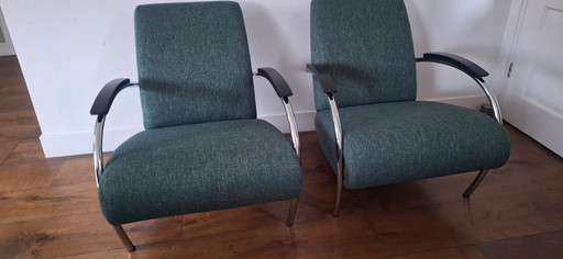 Gelderland 5470 fauteuil design jan des bouvrie comme neuf 2x