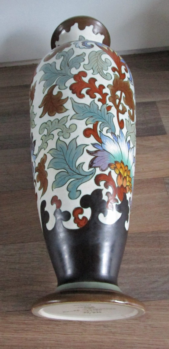 Image 1 of Beautiful Gouda vase 65cm.