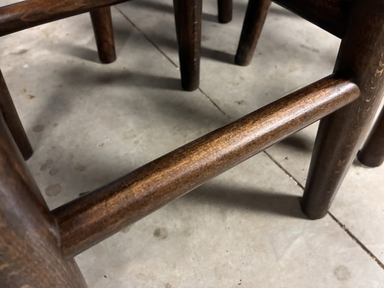 Brutalist 5 Lage Barkrukken ‘T-Back’ – Wood (photo 8 of 15)