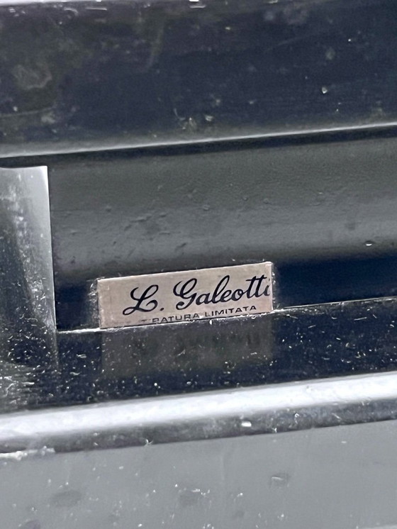 Image 1 of Lampe italienne plaquée or Lanciotto Galeotti, style Midcentury, par L'Originale, années 1970